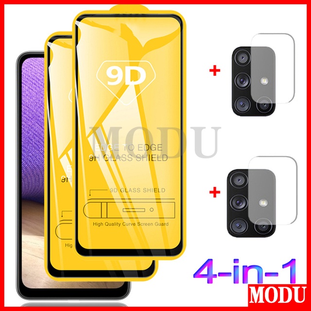 Modu 2PCS 9D 全覆蓋鋼化玻璃適用於華為 Y7A Y5P Y6P Y7P Nova 5T 2i 3i 3 2