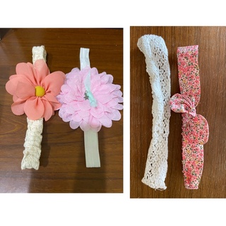 美國購入 快速出貨 Carter's 女嬰髮圈 髮帶（附贈品）