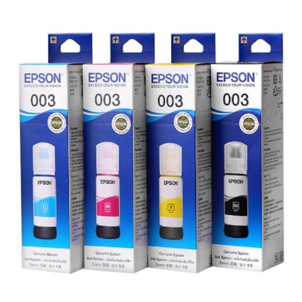【含稅公司貨】EPSON 003 T00V100V200V300V400 原廠盒裝四色墨水罐 L3110 L3150