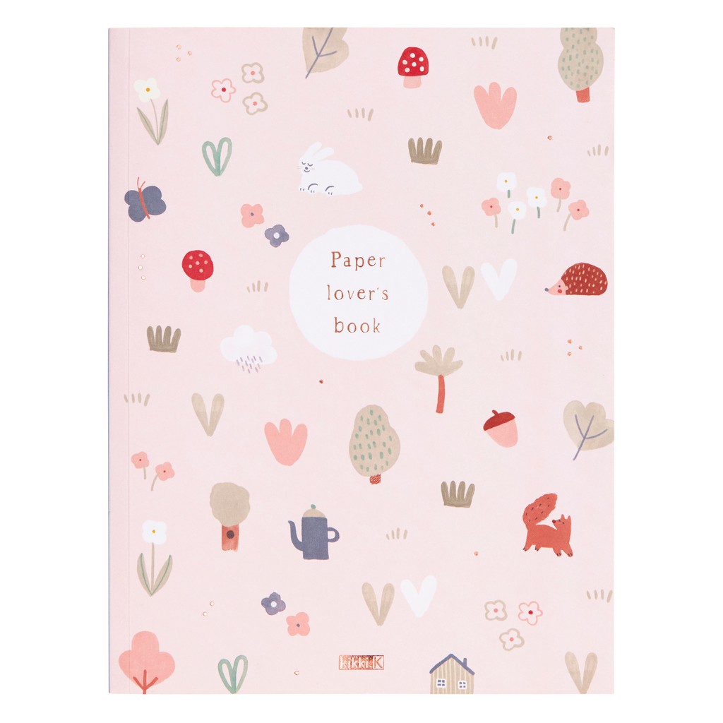 現貨kikki K 圖案紙本paper Lovers Book 森林系款 B 手帳禮物裝飾diy素材手作必備 蝦皮購物