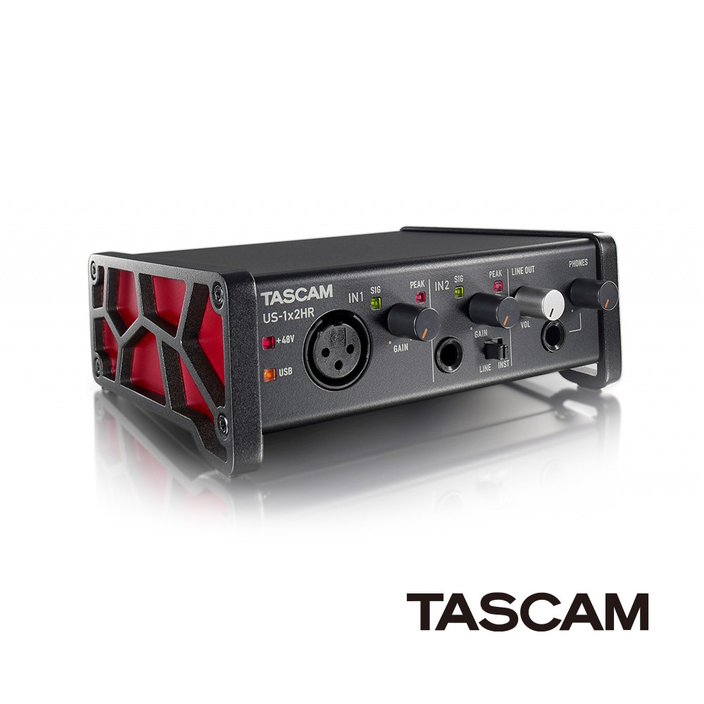 TASCAM US 1x2HR USB Type-C 錄音介面 公司貨