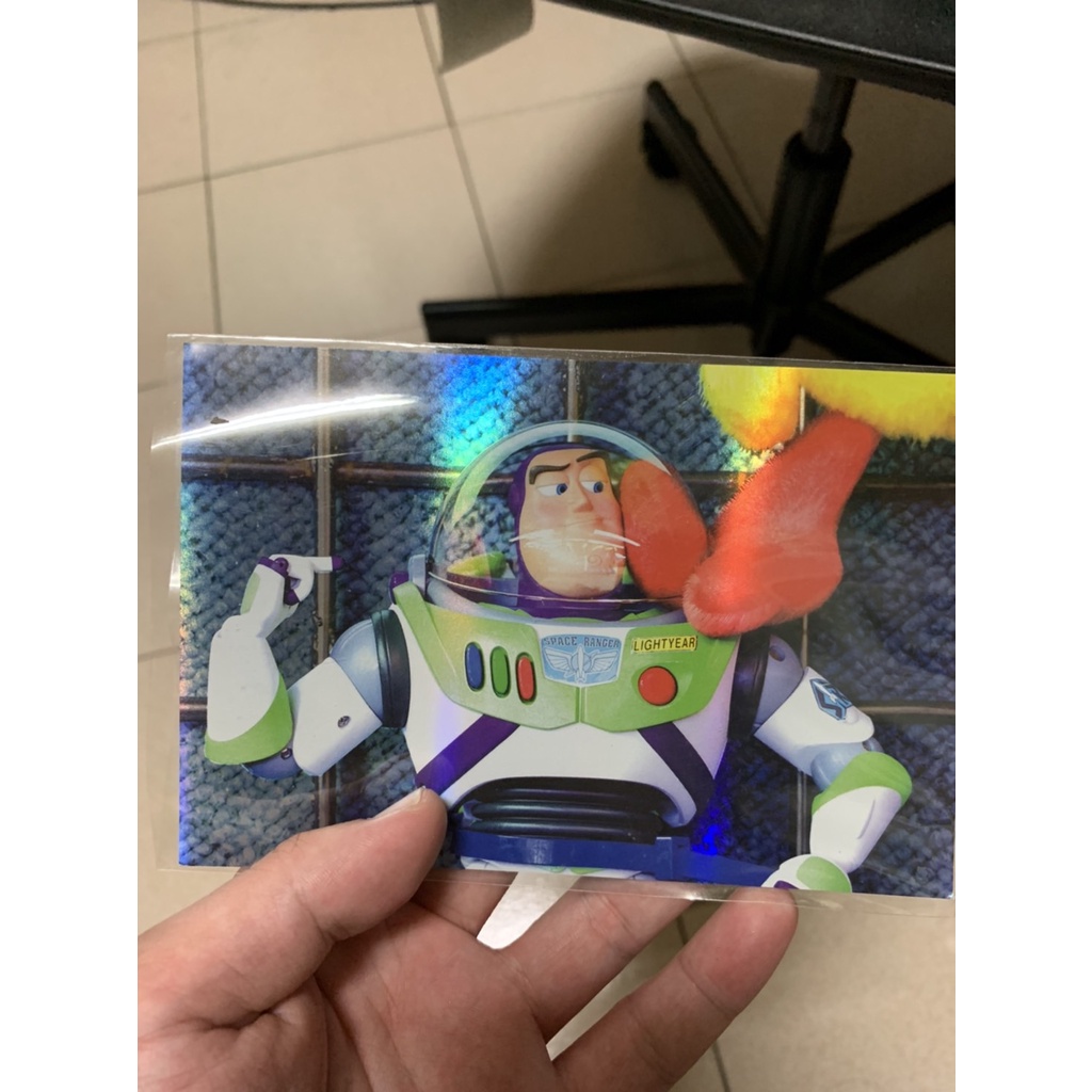 巴斯光年 卡片 明信片 韓國購入 玩具總動員 Toy Story Disney Buzz Lightyear 全新