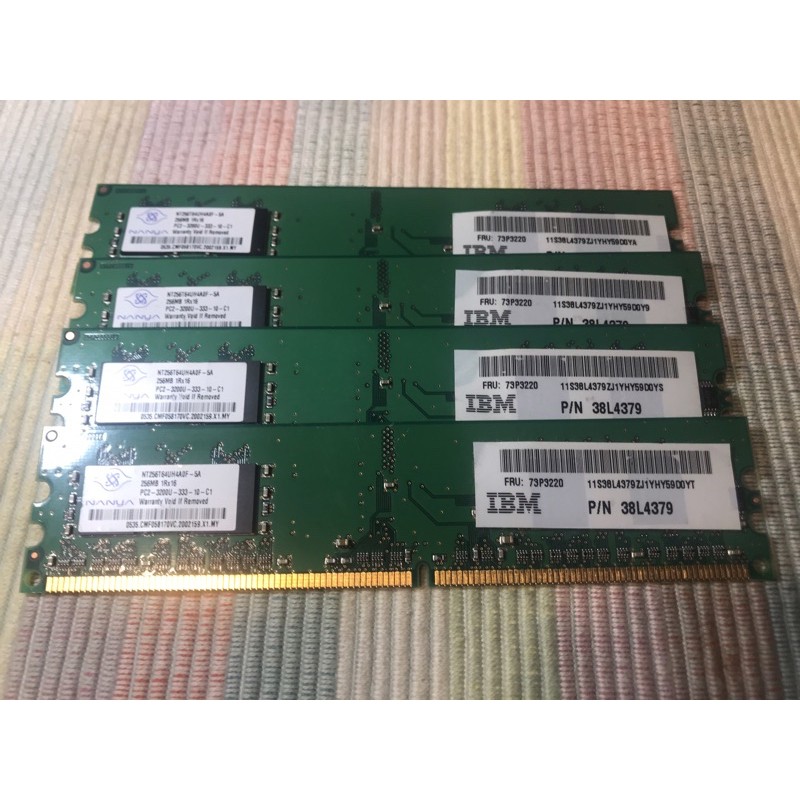 DDR2 333 256MB IBM | 蝦皮購物
