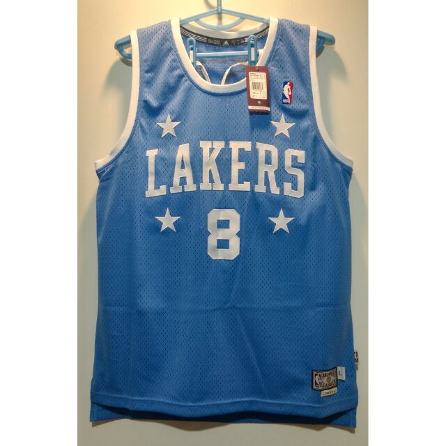 【Magic Shop】Kobe Bryant 水藍四星8 (size: L/M)#NBA球衣 A46436