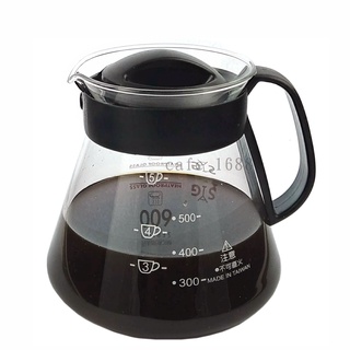台灣製造 耐熱玻璃咖啡壺600ml／沖泡壺／泡茶壺