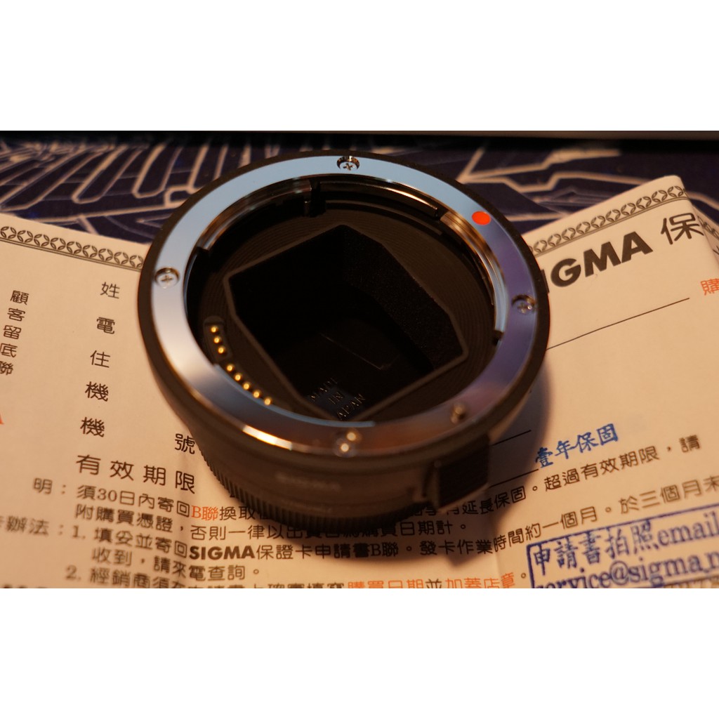 中古 Sigma Mc 11 Canon轉sony 自動對焦轉接環canon Ef轉sony E 蝦皮購物