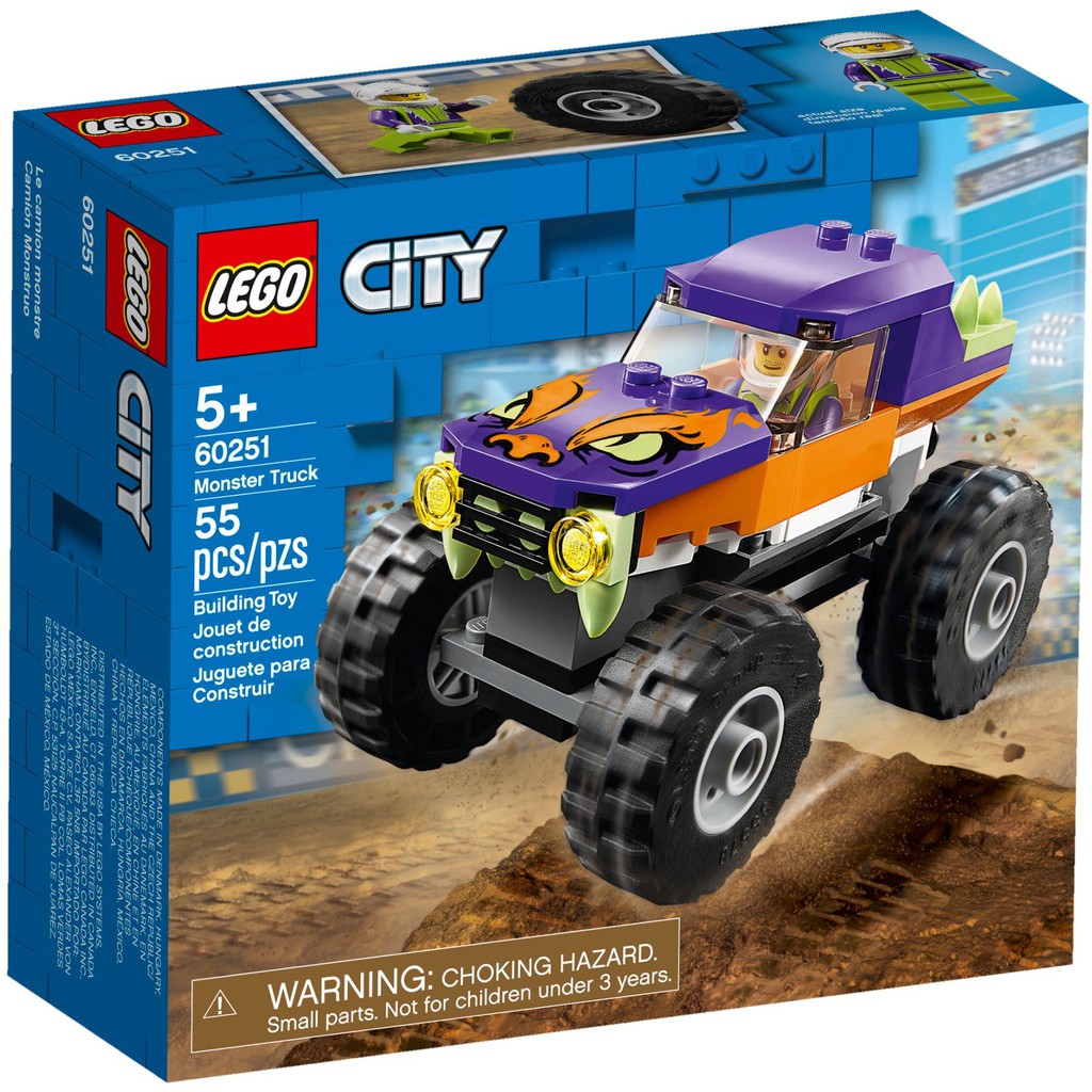 LEGO 60251 怪獸卡車 Monster Truck《熊樂家 高雄樂高專賣》City 城市系列
