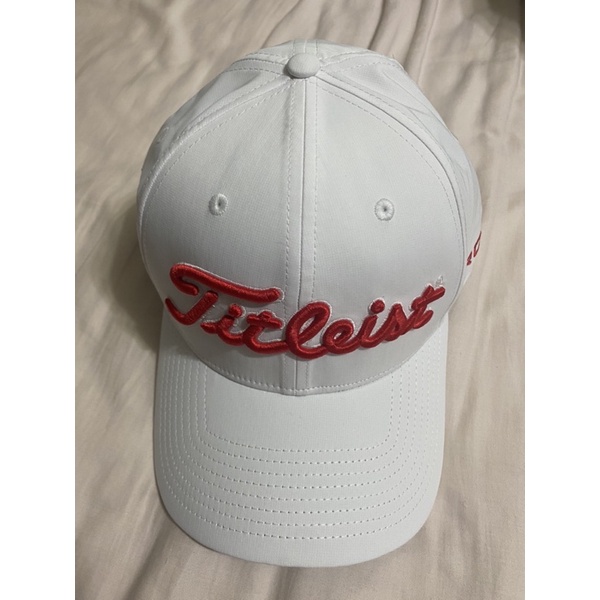 Titleist Pro V1 2021牛年紀念版 高爾夫球帽子 帽子 白色 款式如圖 全新