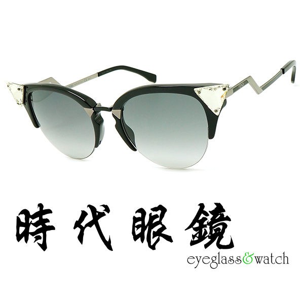 【FENDI】FF0041/S GIKVK 49mm 墨鏡太陽眼鏡  義大利時尚流行品牌 台南 時代眼鏡