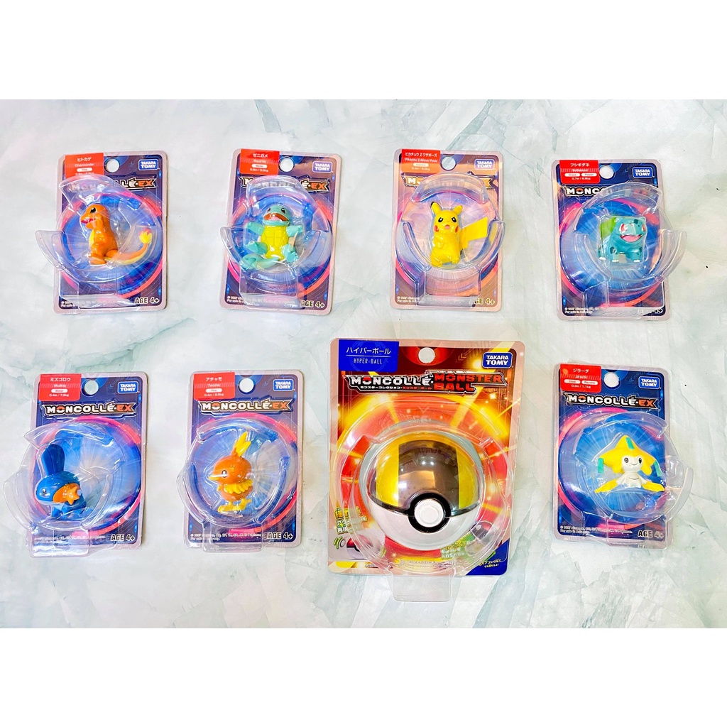 【頑R】現貨 正版 TOMY 寶可夢 神奇寶貝 吊卡 公仔 皮卡丘 妙蛙種子 傑尼龜 小火龍 火雉雞 水躍魚 基拉祈