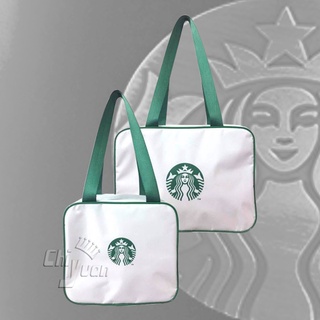 Starbucks 台灣星巴克 2019 白女神 保溫保冷袋二件組 保溫袋 保冷袋 收納袋 經典品牌包 女神包包購物袋