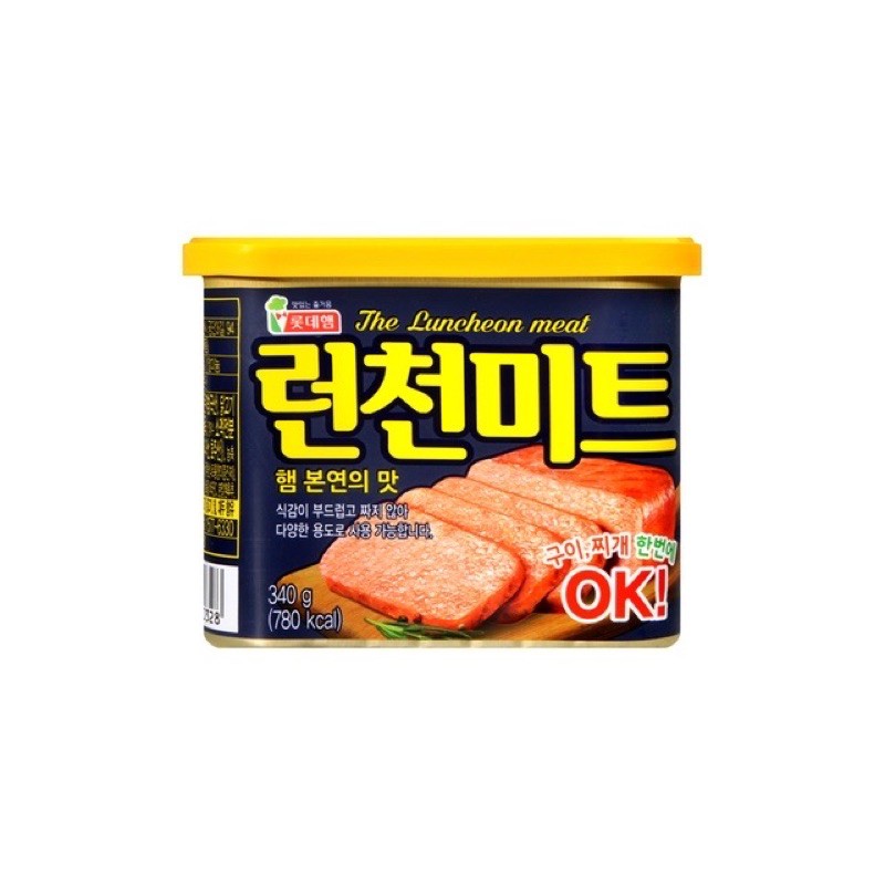 韓國🇰🇷 樂天 午餐肉罐 早餐肉 罐頭 340g 【食光機】