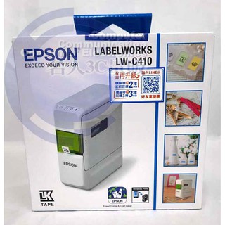 【3CTOWN】現貨 含稅附發票 登錄兩年保 EPSON 愛普生 LW-C410 文創風家用藍芽手寫標籤機