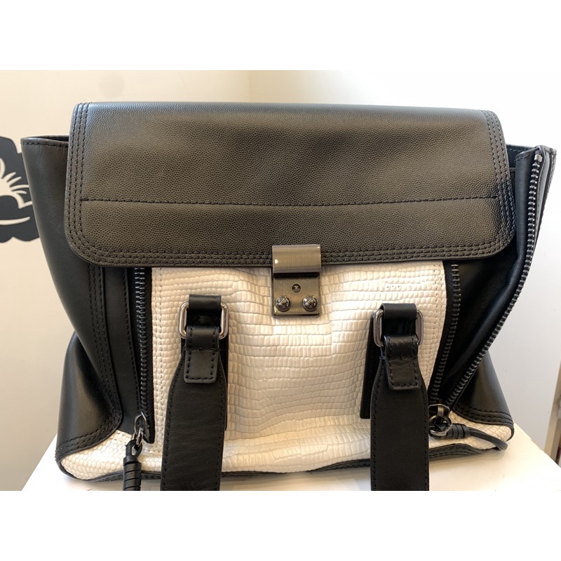 【包包】3.1 Phillip Lim Pashli Medium Satchel 黑白色/中型