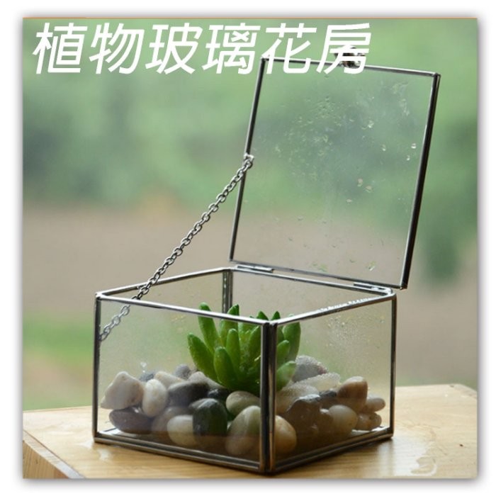 玻璃花器玻璃盆栽花瓶盆栽花房玻璃花房室內多肉盆栽錐型立體花器玻璃飾品 Ncc 195 蝦皮購物