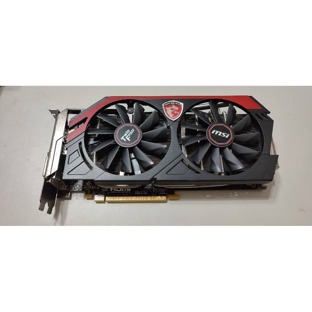 故障顯示卡 MSI GTX760 顯示卡 需8+6PIN供電 故障顯示卡