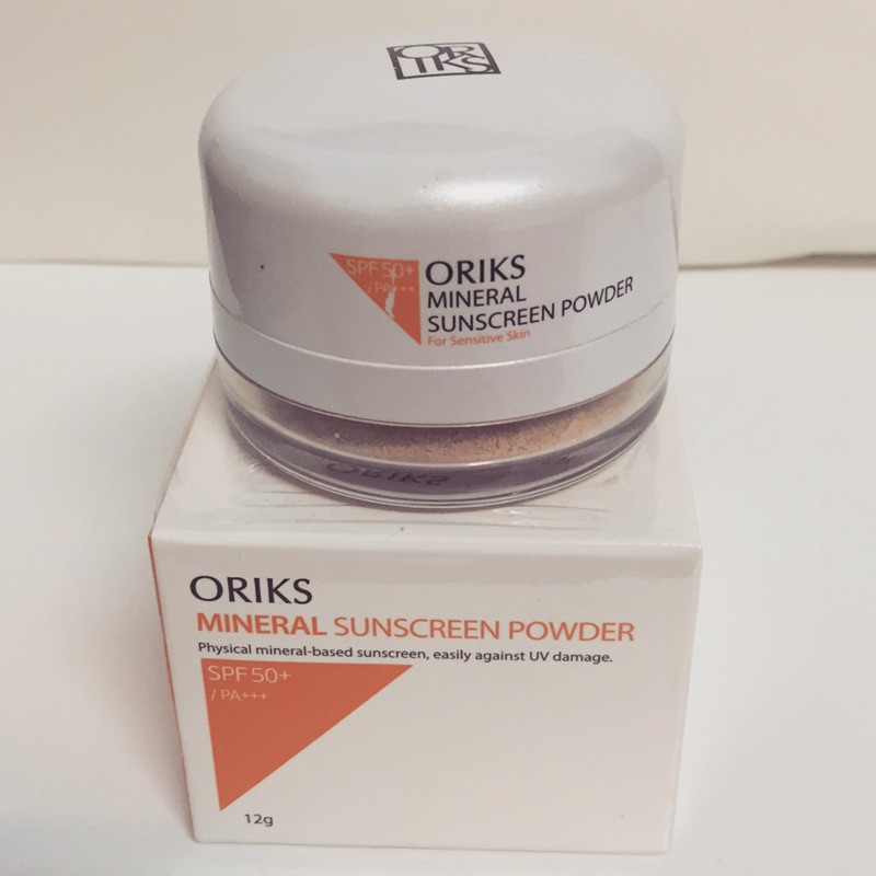 ORIKS柔礦防曬蜜粉撲 SPF50+/PA+++