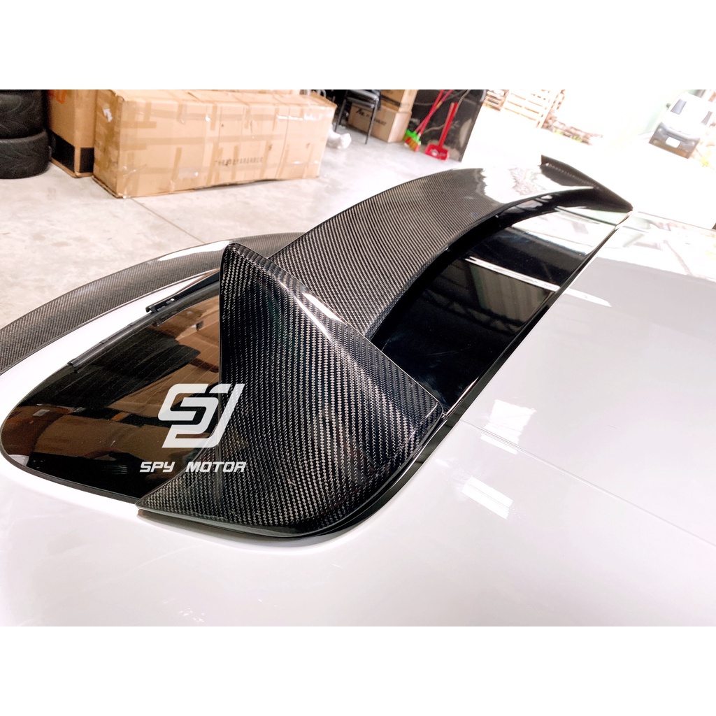 【SPY MOTOR】Porsche Macan碳纖維頂翼 尾翼