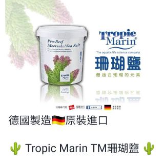 💕德國 TM/Tropic Marin 珊瑚鹽 熱帶海洋珊瑚鹽 海水素 25KG 625~750L