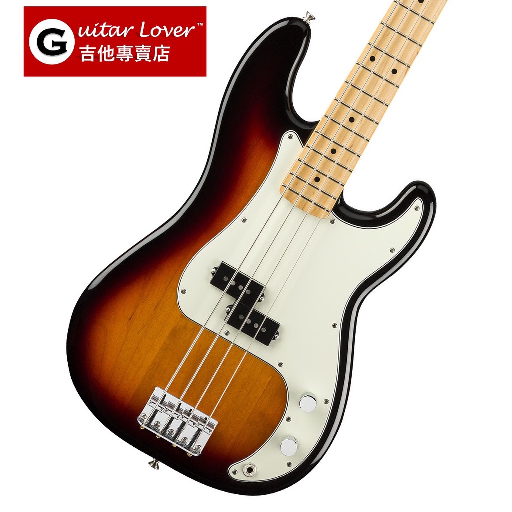 Fender Player Series Precision Bass 3-Color Sunburst Maple 墨