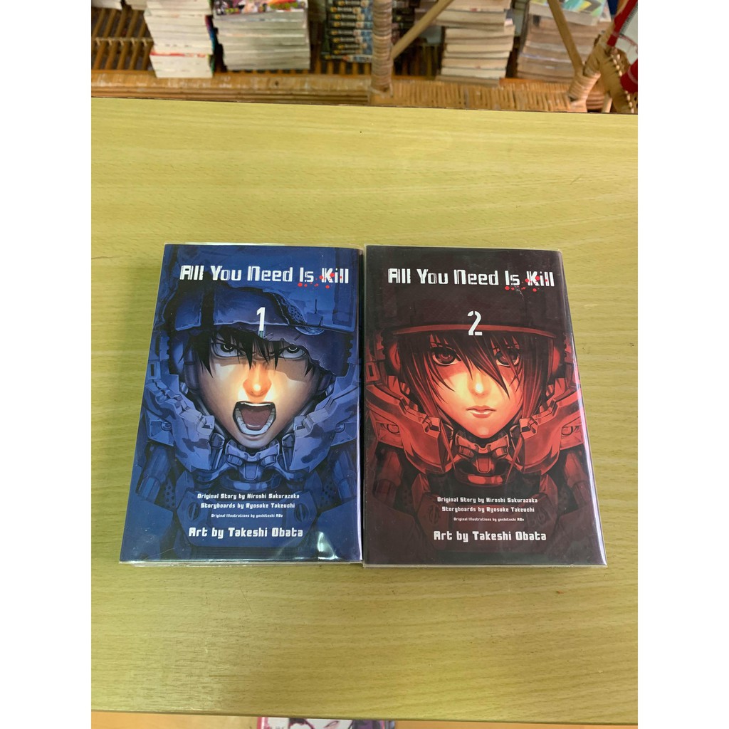 All You Need Is Kill 1 2 共2本完結漫畫桜坂洋小畑健無店章書訂先私訊 價格可微調 蝦皮購物