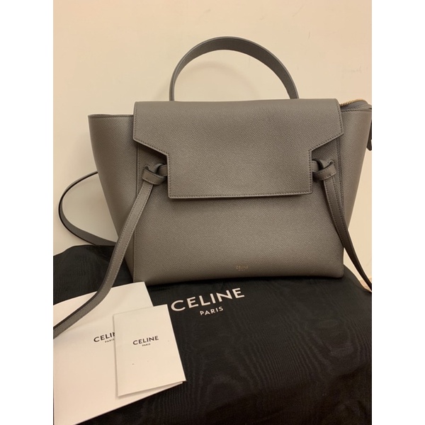 Celine Mini Belt Bag (大象灰)