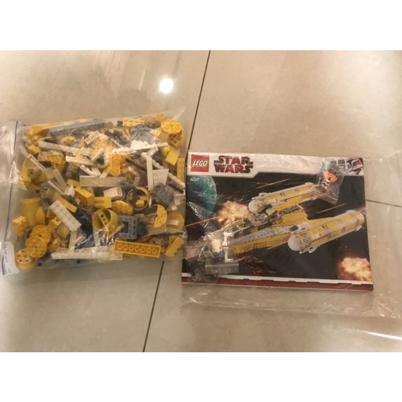 LEGO 8037樂高 星戰系列 星際大戰 8037 Anakin.s Y-wing天行者 安納金 Y戰機