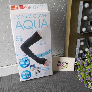 ♥︎MAYA日雜♥︎日本 AQUA 水陸2用 抗UV 防曬 涼感 袖套