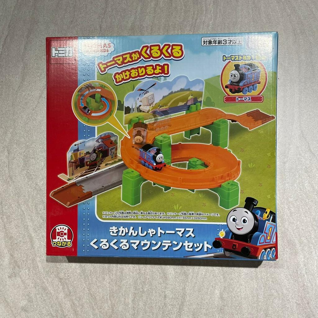 -胖達人-正版現貨有發票 TAKARA TOMY 多美 PLARAIL 湯瑪士 thomas 小火車 生氣 軌道 禮盒