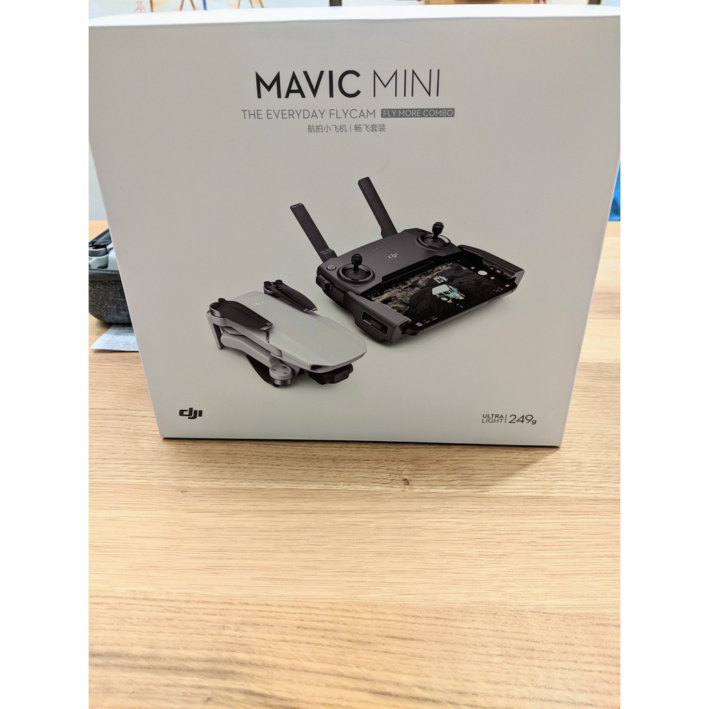 9成新（用不到10次）【DJI】Mavic Mini 套裝版+1年版CARE 空拍機/無人機便攜組