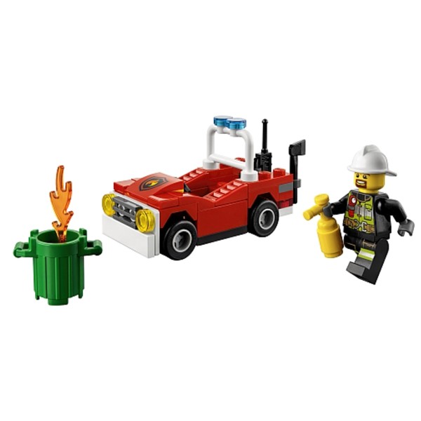 樂高 LEGO 消防員 消防車 打火英雄 救火 30347 城市 街景 Fire Car polybag City