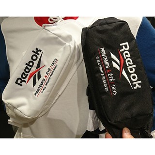 2019 一月 REEBOK CLASSIC BAG 復古 運動 腰包 斜背包 側背包 黑白紅 DU7201