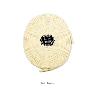 〖LIT-select〗Foxtrot Uniform Solid Laces 奶油色 燕麥奶色 鞋帶