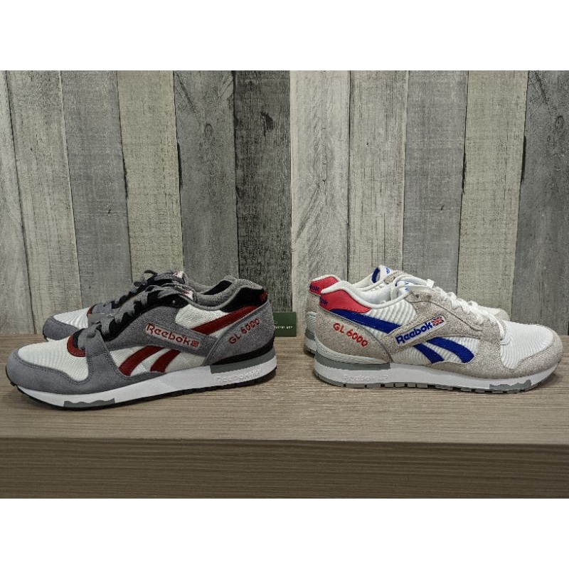 現貨 南 REEBOK GL 6000 經典鞋 復古 動力火車 休閒 深灰色 GX0433  GZ0542 米白淺灰色