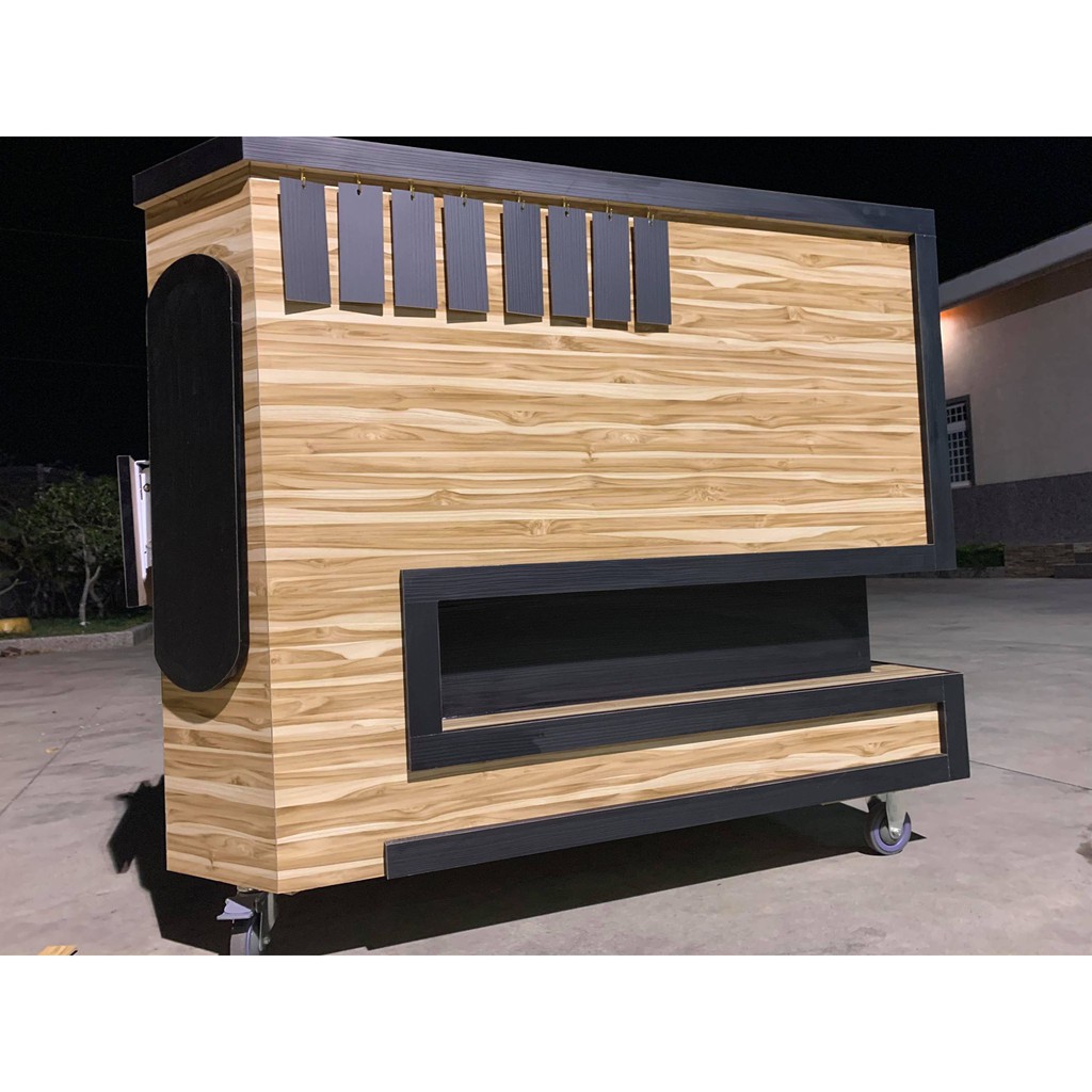 小時木作攤車設計文青混搭工業風無敵平台式攤車百搭款造型攤車 蝦皮購物