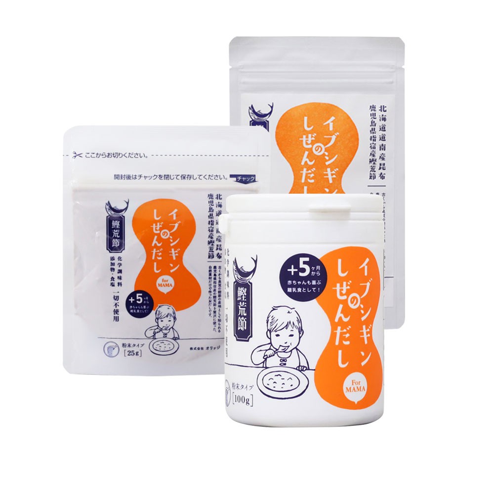 【日本ORIDGE】無食鹽昆布柴魚粉5m+ 副食品 調味料（LAVIDA官方直營）