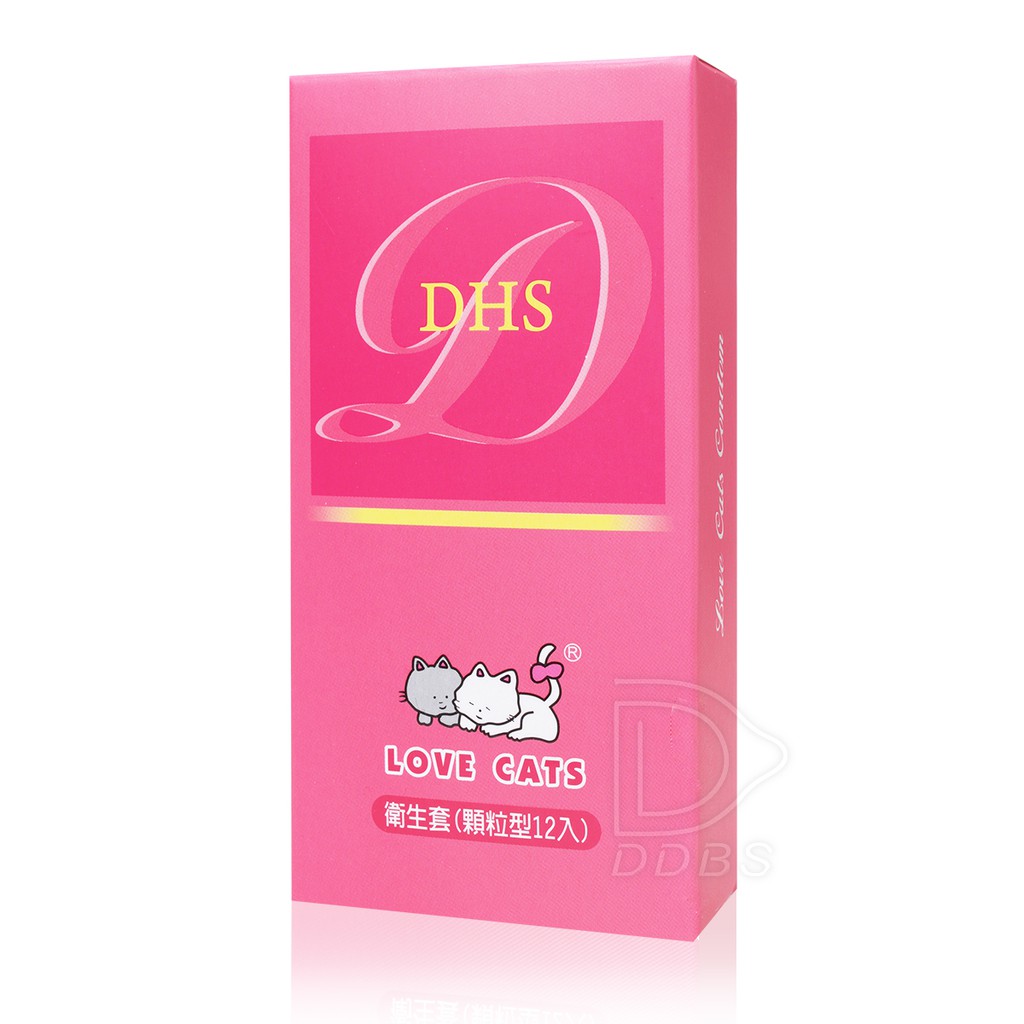 愛貓 虎牙粗顆粒保險套 12片裝 衛生套 顆粒型 避孕套 顆粒  【DDBS】