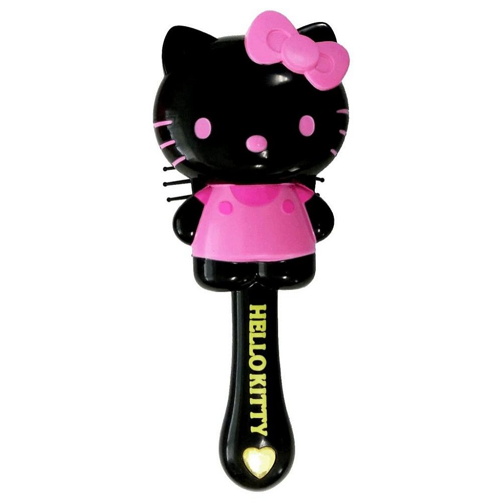 凱蒂貓 HELLO KITTY 造型梳子(黑色)