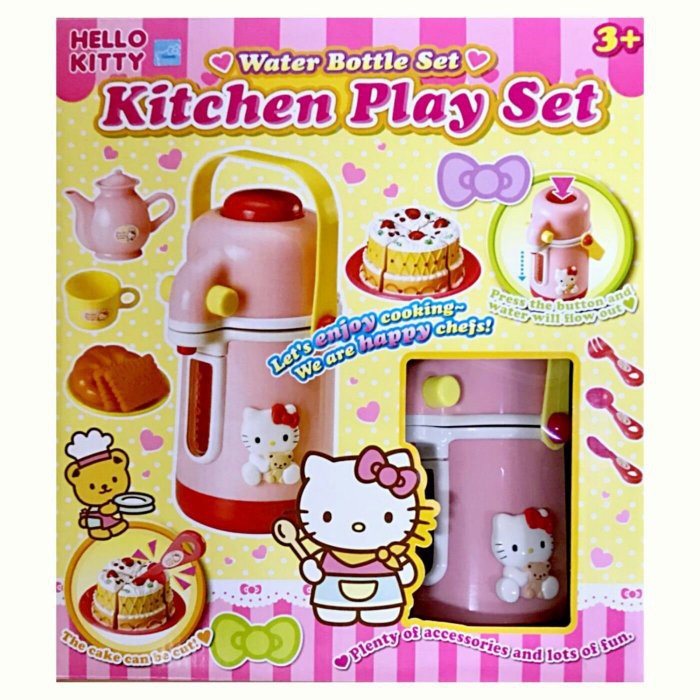 [a果子狸] Hello Kitty 家家酒 茶具組 原價650 女孩 熱水器 泡茶 蛋糕