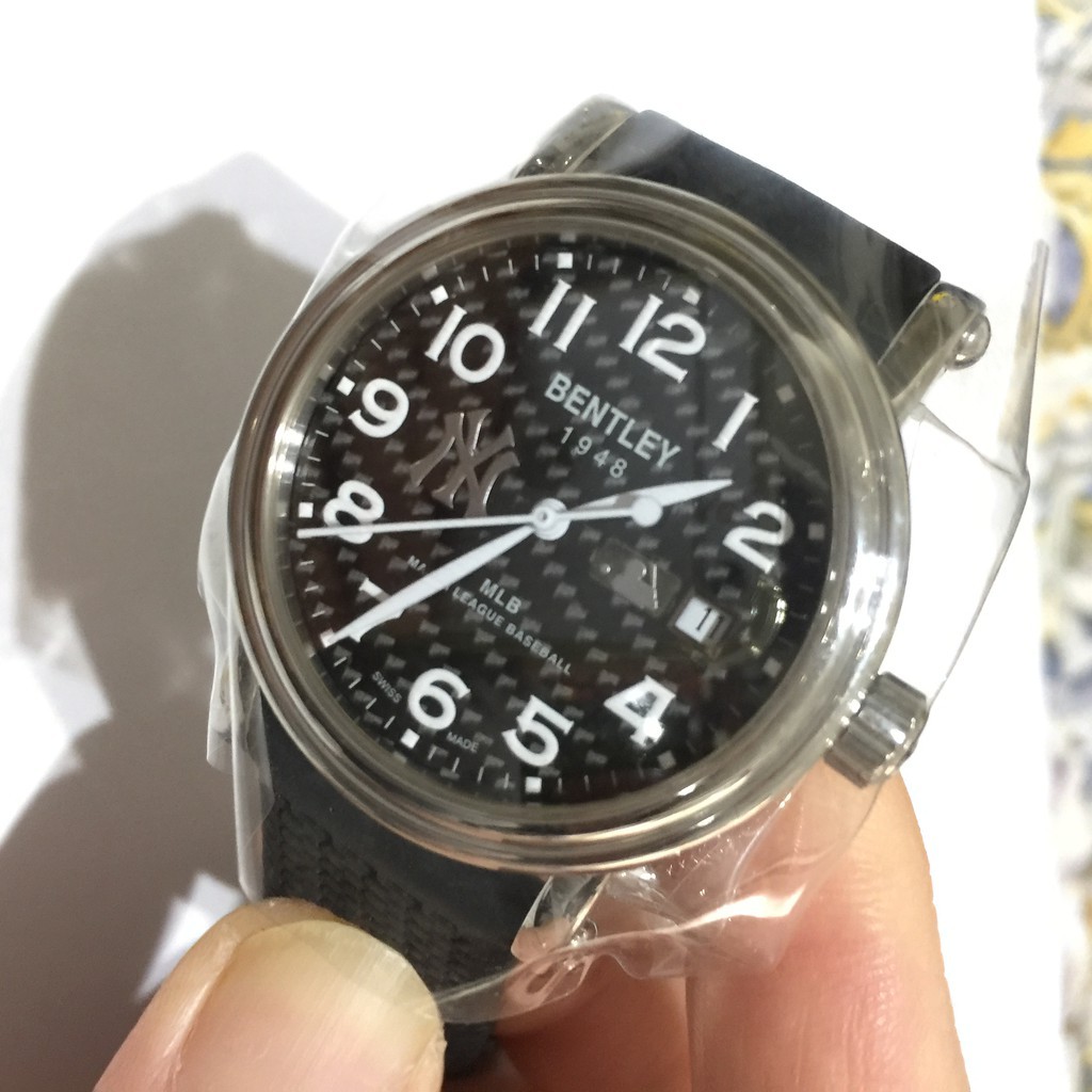 [歡迎聊聊] BENTLEY 賓利錶 紐約洋基隊 限量 紀念錶 運動錶 機械錶 自動上鍊 Limited Edition