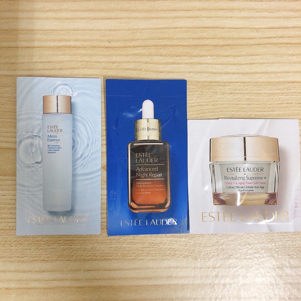 雅詩蘭黛 ESTEE LAUDER 微分子肌底原生露 特潤超導全方位修護露 小棕瓶 年輕肌密無敵霜 小樣 試用包 旅行組