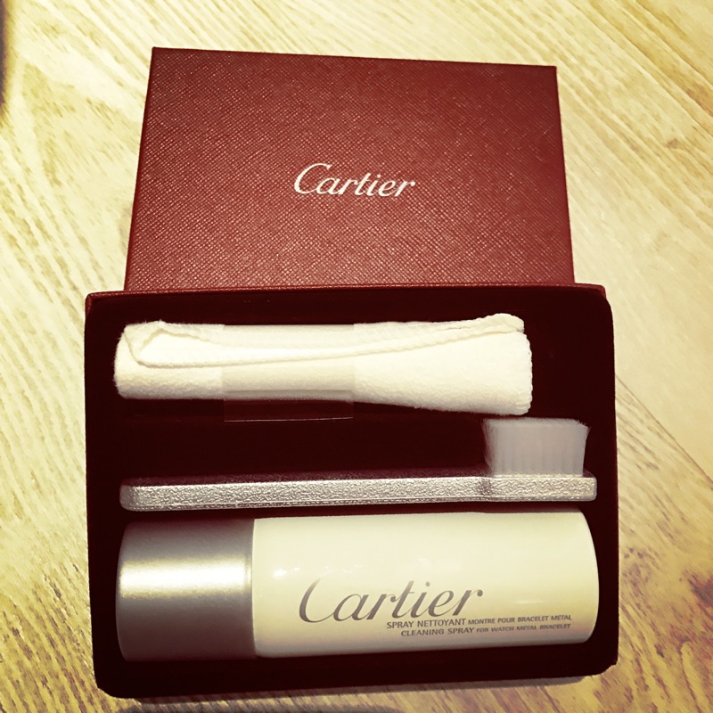 全新的Cartier手錶鍊錶清潔保養組，清衣櫃