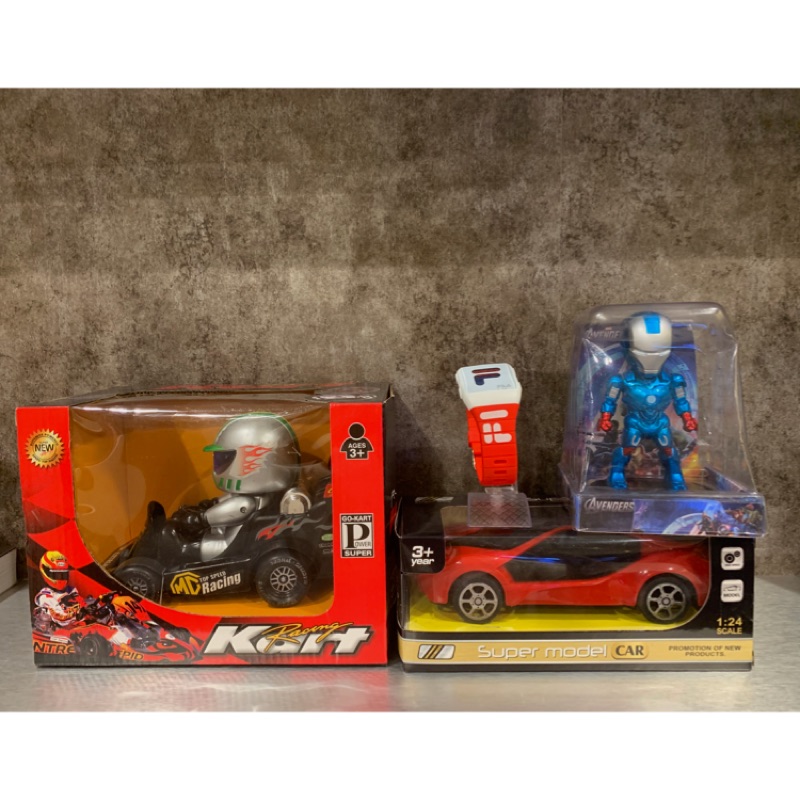 鋼鐵人Iron Man 卡丁車 FILA手錶 BMW i8 公仔 盒玩 娃娃機商品 漫威Marvel