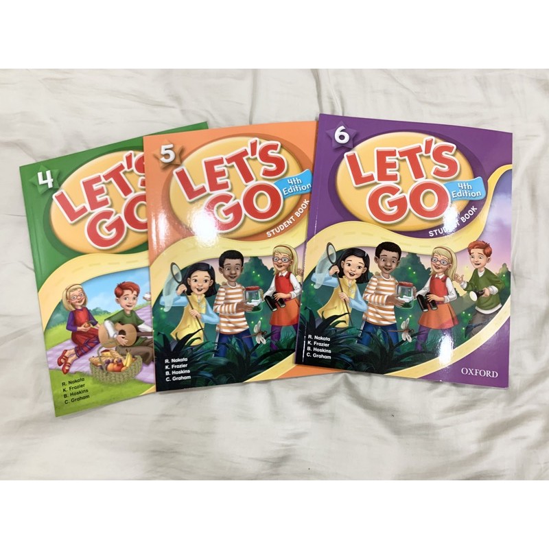 Let’s Go系列 4-6 全新課本 點讀版 支持小達人 贈0-3二手課本