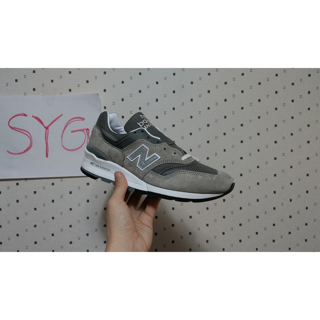 [SYG] New Balance 997 us5,5.5D=23~24cm 元祖灰 美製 M997gy 女尺 998