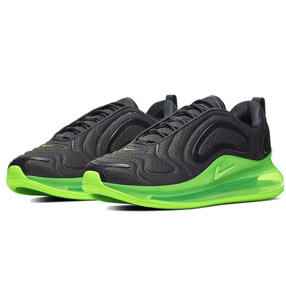 nike air max 720 neon black