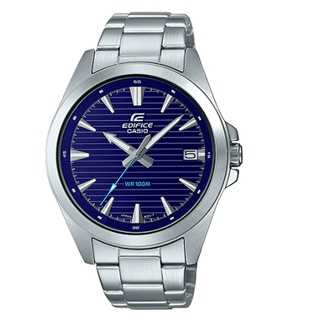 CASIO EDIFICE 經典款簡約計時日曆腕錶 EFV-140D-2A