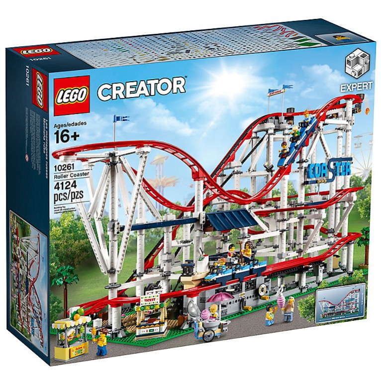 【台南樂高 益童趣】LEGO 10261 雲霄飛車 創意系列 收藏盒組 正版樂高