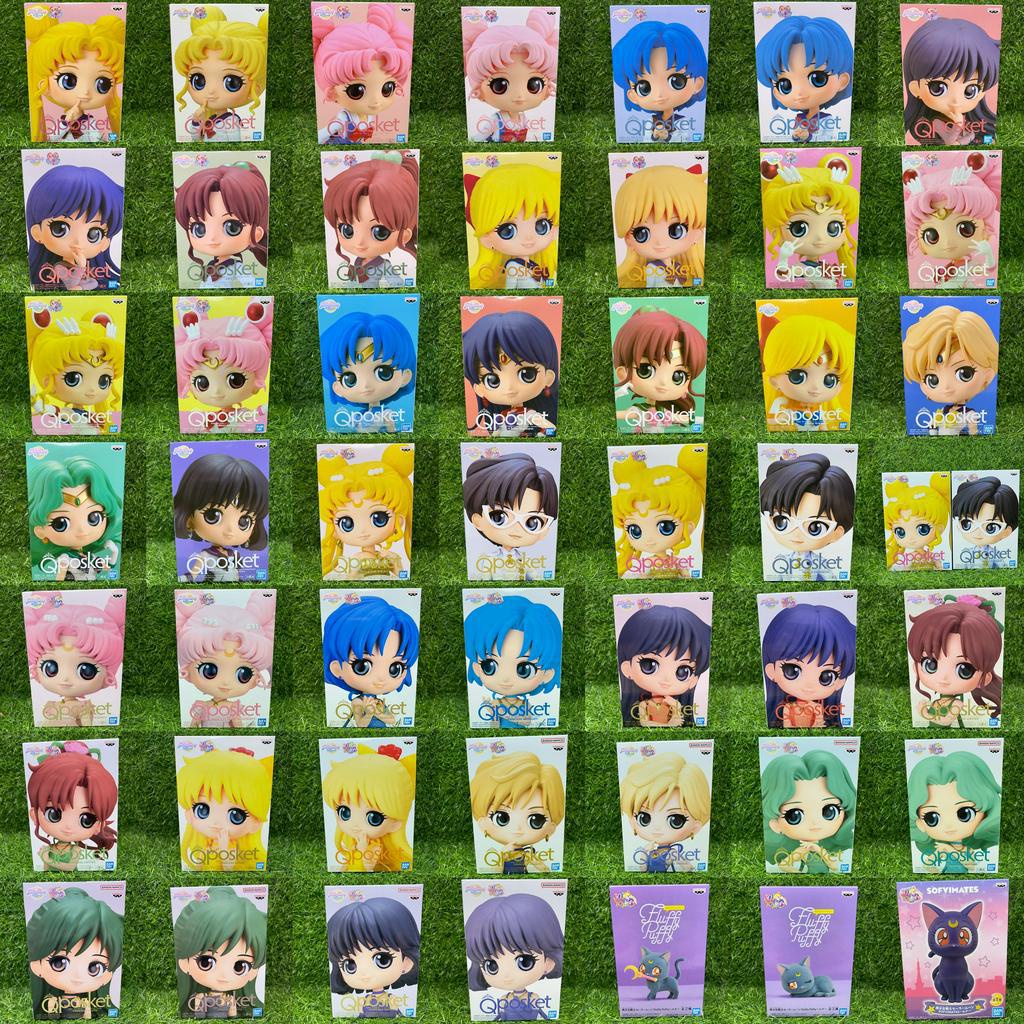 🌸金證 美少女戰士 🌸正版 日版全新未拆 公仔 Qposket 月野兔水野亞美木野真琴火野麗愛野美奈子禮服露娜土星土萌螢