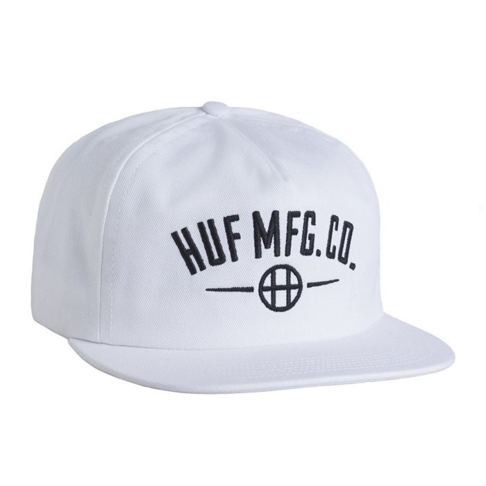 HUF - 16春季白色MGF軟帽 HT61031-SB 街頭 潮流 塗鴉 滑板 FIXED GEAR